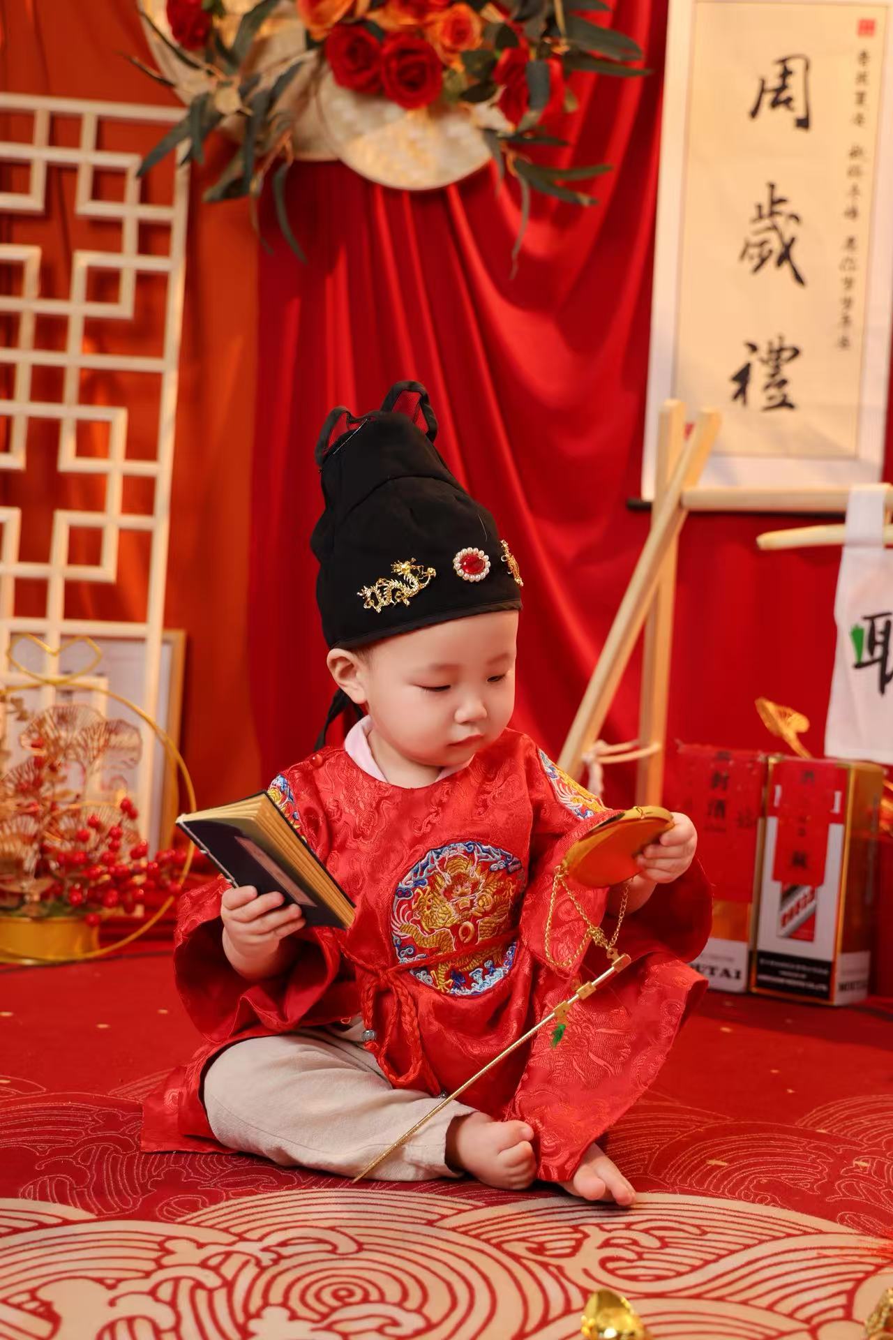 刘洺硕周岁国风写真 7